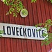 Lovečkovice, Güterschuppen, Detail