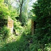 Abgebaute Brücke