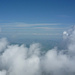 Blick aus dem Flugzeug – es könnte Gewitter geben heute…