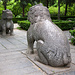 Tierskulpturen in Mingxiaoling.