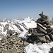 Auf dem Schneestock mit Ausblick Gwächtenhorn und Sustenhorn
