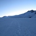 Guten Morgen Rhonegletscher<br />auf dem oberen Gletscherplato
