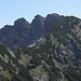 der wilde Gratverlauf vom Rotkogel zum Bayr.Schinder