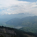 ... durch das Panorama motiviert ging es dann wieder leichter aufwärts<br /><br />Blick zum Alpenhauptkamm