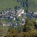 Blick auf Splügen