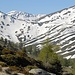Splügenpass mit Monte Gardine am Horizont