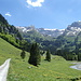 der Weg zur Alp Chäseren