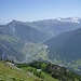 Alp Catogne mit Mont Regard.