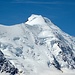 Das Aletschhorn mit der Haslerrippe in der Bildmitte