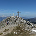 Gipfelkreuz Augstenberg (2359 m)
