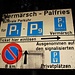 Von Oberschan führt die Almstraße bis hinauf zum Gonzengebiet; es gibt 9 Parkplätze, aber man muß an dieser Stelle exakt 10 Franken in Münzen für die gefräßige Parkuhr bereithalten, sonst .....