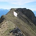 Rückblick zum Hauptgipfel des Gauschla.