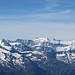 Drüben am Ringelspitz und seinen Trabanten hat es noch ordentlich viel Schnee.