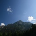 Blick von Nesselwängle zu den Tannheimer Bergen