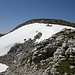 Ruchbüel (2106 m) mit "Gletscher" (ohne Spalten).