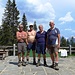 ...noi quattro...alla Capanna Pian d' Alpe
