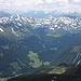 Blick nach Süden mit Obernberger See und Grenzkamm inkl. Grubenkopf