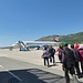 bereits heisst es wieder Abschied nehmen: auf dem Flughafen von Dubronvnik
