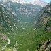 Blick von Cogliata hinunter nach Fontana