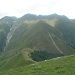 Il percorso e sullo sfondo il monte Duria