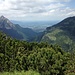 Blick ins Alpenvorland vom Ochsenälpeleskopf