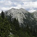 Krapfenkarspitze links, Gumpenkarspitze rechts