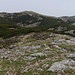 Richard und Markus sind mit ihren farbigen Jacken gut zu erkennen. Die Kollegen begannen mit dem Abstieg während ich noch einige Fotos vom höchsten Punkt der Dinara (1831m) machte.