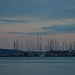 Abendstimmung an der Seepromenade von Split.