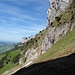 Blick zurück zur Alp Mans, im Hintergrund Alp Sigel