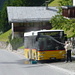 In Monstein: Postauto wird für die Rückfahrt hergerichtet. 