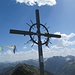 Das Grünhorn hat ein schönes Gipfelkreuz