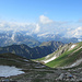 Gipfelblick Nebelhorn nach Süden