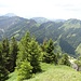 Spycher und Hochalp vom Spitzli gesehen