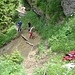 Solchen Leuten verdanken wir unsere guten Wanderwege.
Und sie zeigten erst noch Spass an der Arbeit!