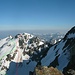 Südostflanke Schnapfenspitze mit meiner Auf- und Abstiegsroute (rot=Aufstieg, grün=Abstieg)<br /><br />(Foto von [u Sputnik], aufgenommen auf [http://www.hikr.org/tour/post7117.html dieser] Tour auf das Fluchthorn)