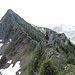 Schlüsselpassagen: Abstieg vom Grünhorn-Vorgipfel und Überkletterung eines Gratzackens