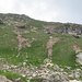 Aufstieg Richtung Guldergrat, auf ca. 2100m.<br />