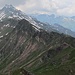 Auf dem Grat, Blick zu Gulderstock und -grat