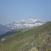 in  evidenza la testata della Valle Strona ,  (da sinistra) Altemberg, Cima di Lago,Capezzone , sul fondo il Rosa