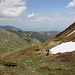 Im Abstieg vom Pass Ćafa e Siljbices nach Gropa e Erenikut. 