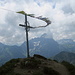 Starker Wind am Grünhorn 2089 m