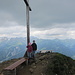 Die letzten Meter von der Bergstation zum Diedamskopf 2090 m wurde ich von meinen Töchtern begleitet