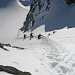 Steiler Fussaufstieg durch die NE-Flanke auf die Vordere Jamspitze 3176m