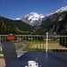 Jetzt gibt's das Käfeli und das mit Sicht auf den schönsten Berg des Berner Oberlands. 
