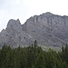 Bei der Bergstation: Blick Richtung Tschäri (links) und Bire