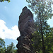 Fels zwischen Ruine Anebos und Ruine Scharfenberg (Münz)
