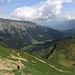 Aufstieg zum Grünhorn aus der Ochsenhofer Scharte