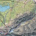 Karte mit unseren blau eingezeichneten Routen auf die Zugspitze (2962,06,m).<br /><br />Schwierigkeiten:<br /><br />Aufstieg vom Hammersbach durchs Höllental: T5 oder L+; Fels mit Stellen bis II; Klettersteig WS+.<br /><br />Abstieg über Westflanke zum Eibsee: T4 oder L; Fels mit Stellen bis II-; Klettersteig WS-.