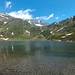 Il Lago di Pianboglio. L'Alpe Forno è lassù