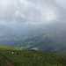 die Berge im Süden eher schemenhaft